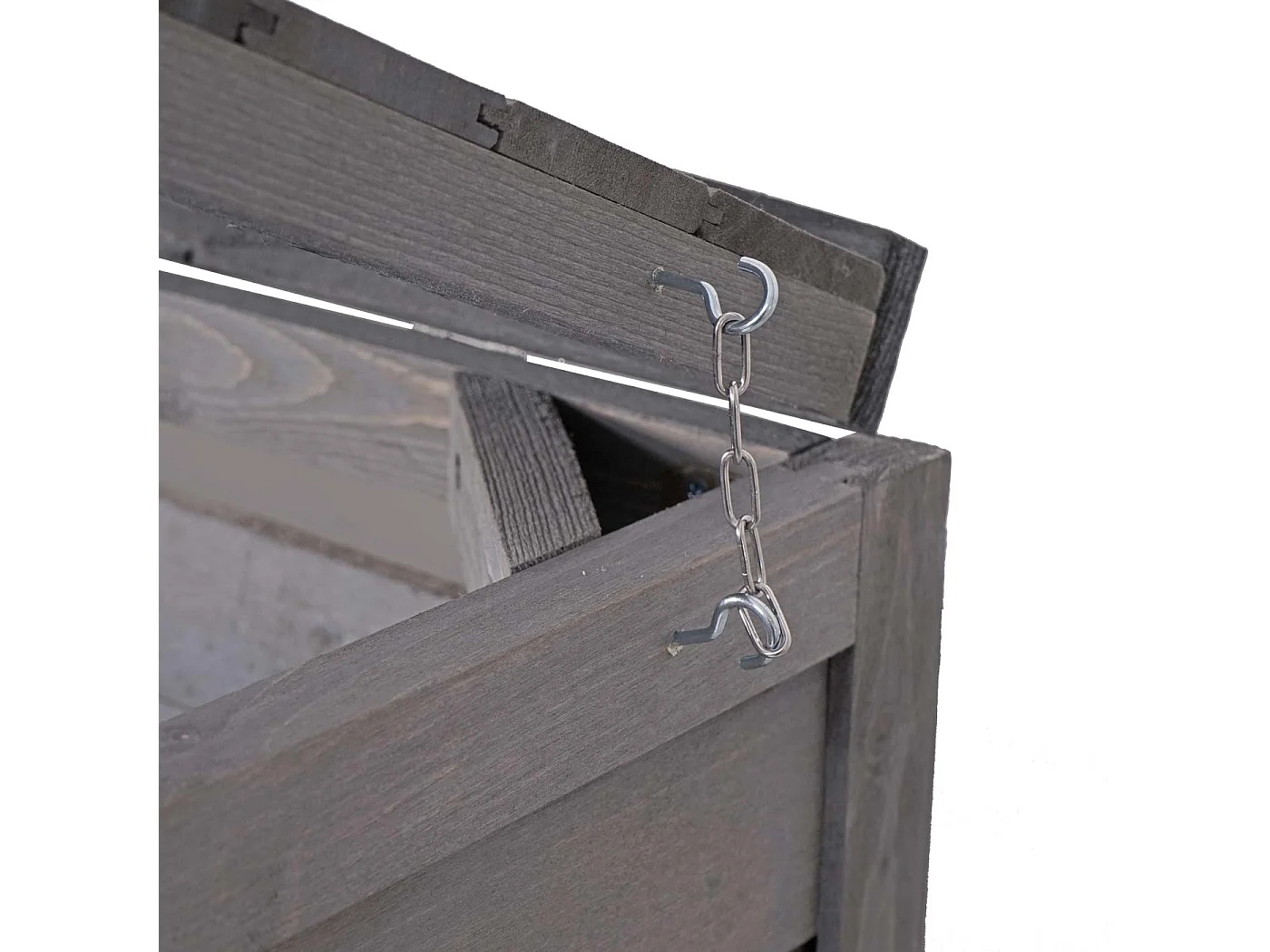 3er-/6er-Mülltonnenverkleidung MCW-H74, Anthrazit-grau