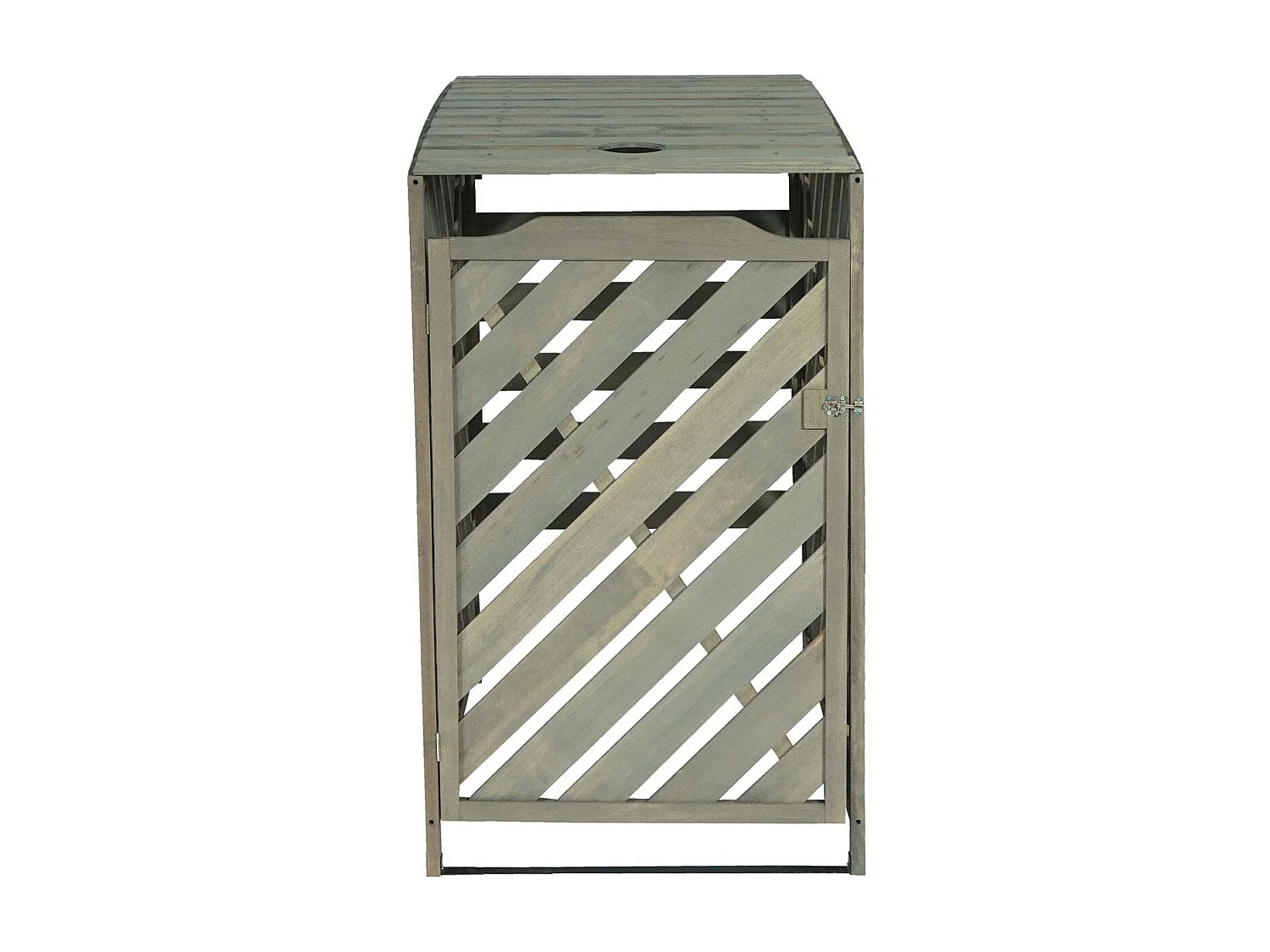 Udvidelse til affaldscontainer MCW-J44,  grå