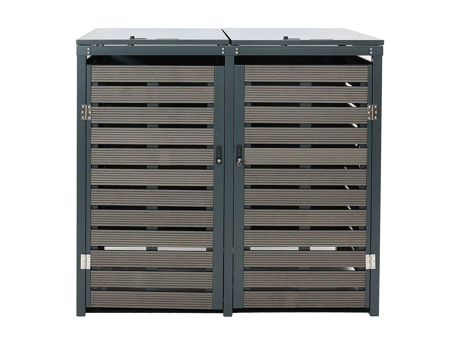 2-zits/4-zits vuilnisbakbekleding MCW-K14,  antraciet