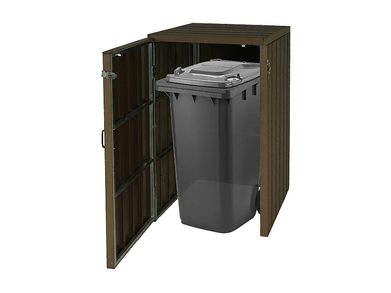 1 WPC vuilnisbakbekleding MCW-J28,  bruin
