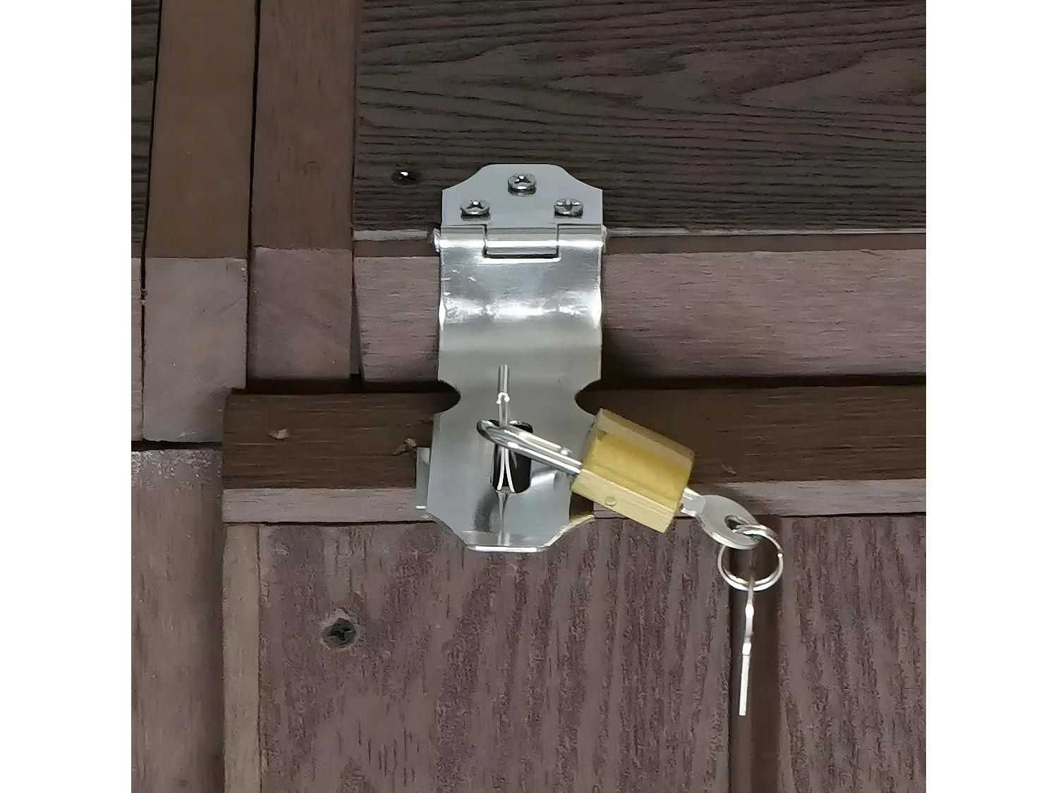 Mülltonnenbox Erweiterung MCW-J28, Braun