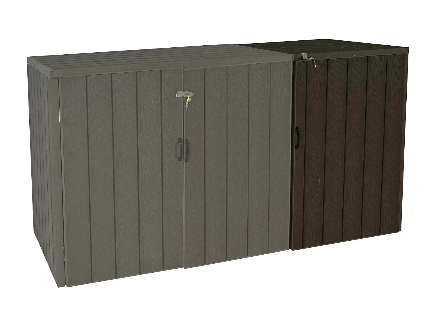 MCW-J28 bin shelter extension,  brown