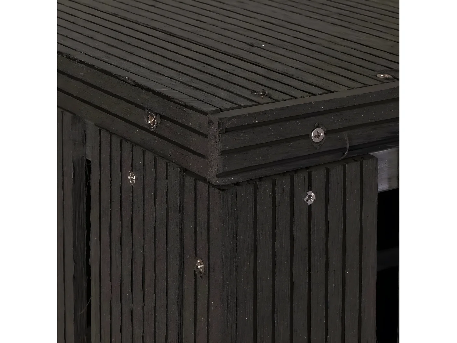 Modulo aggiuntivo per copribidoni box spazzatura rifiuti MCW-J28 XL 100x76x115cm acciaio WPC antracite