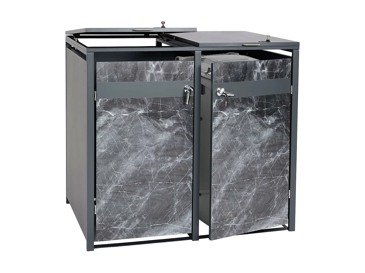 2-bins voering MCW-J82,  donker marmer look