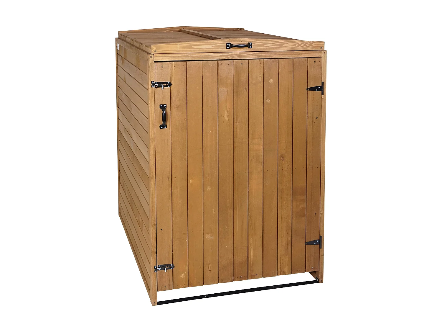 1 pojemnik/2 pojemniki na śmieci MCW-H74,  brązowy