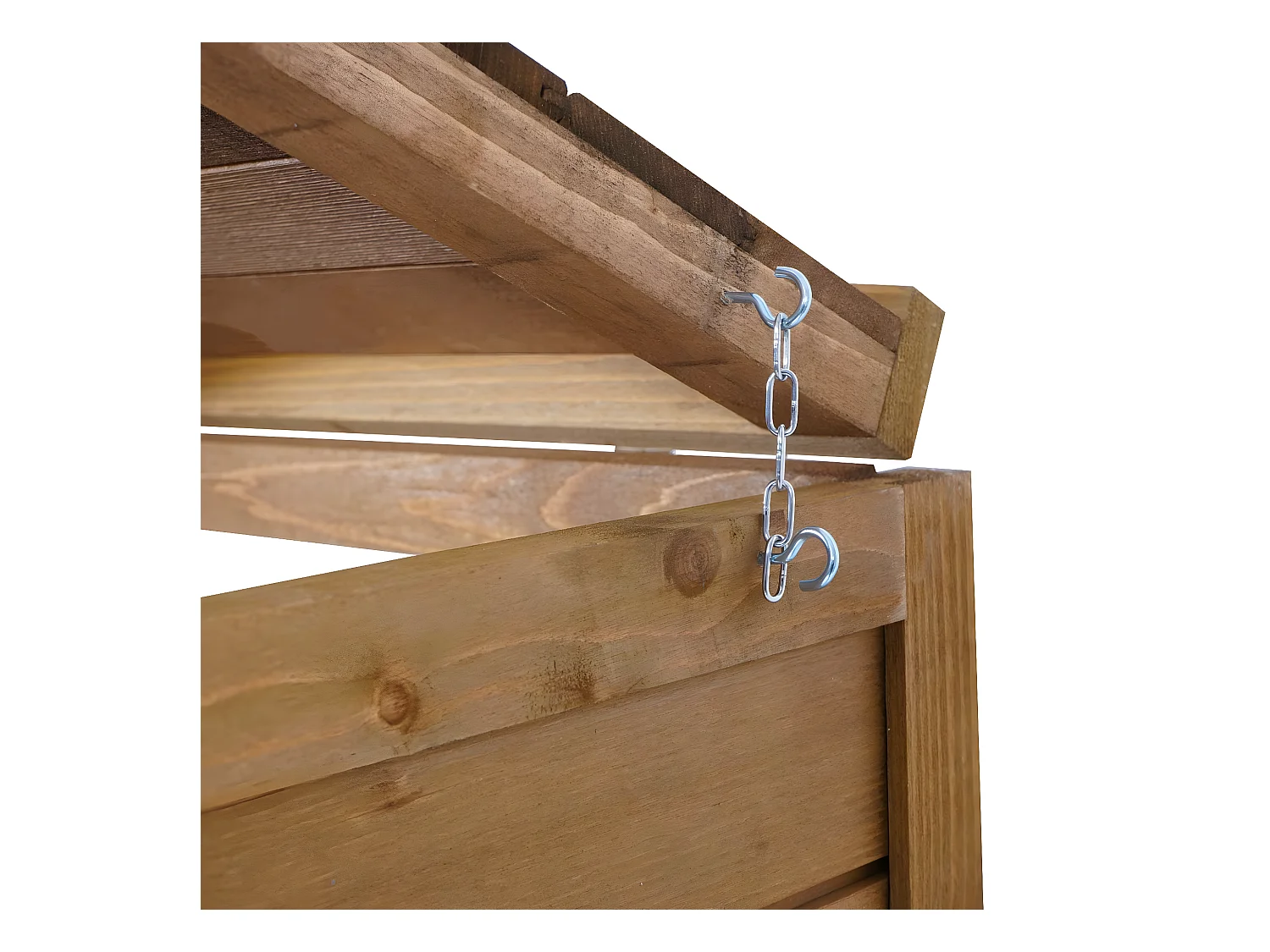 1 pojemnik/2 pojemniki na śmieci MCW-H74,  brązowy