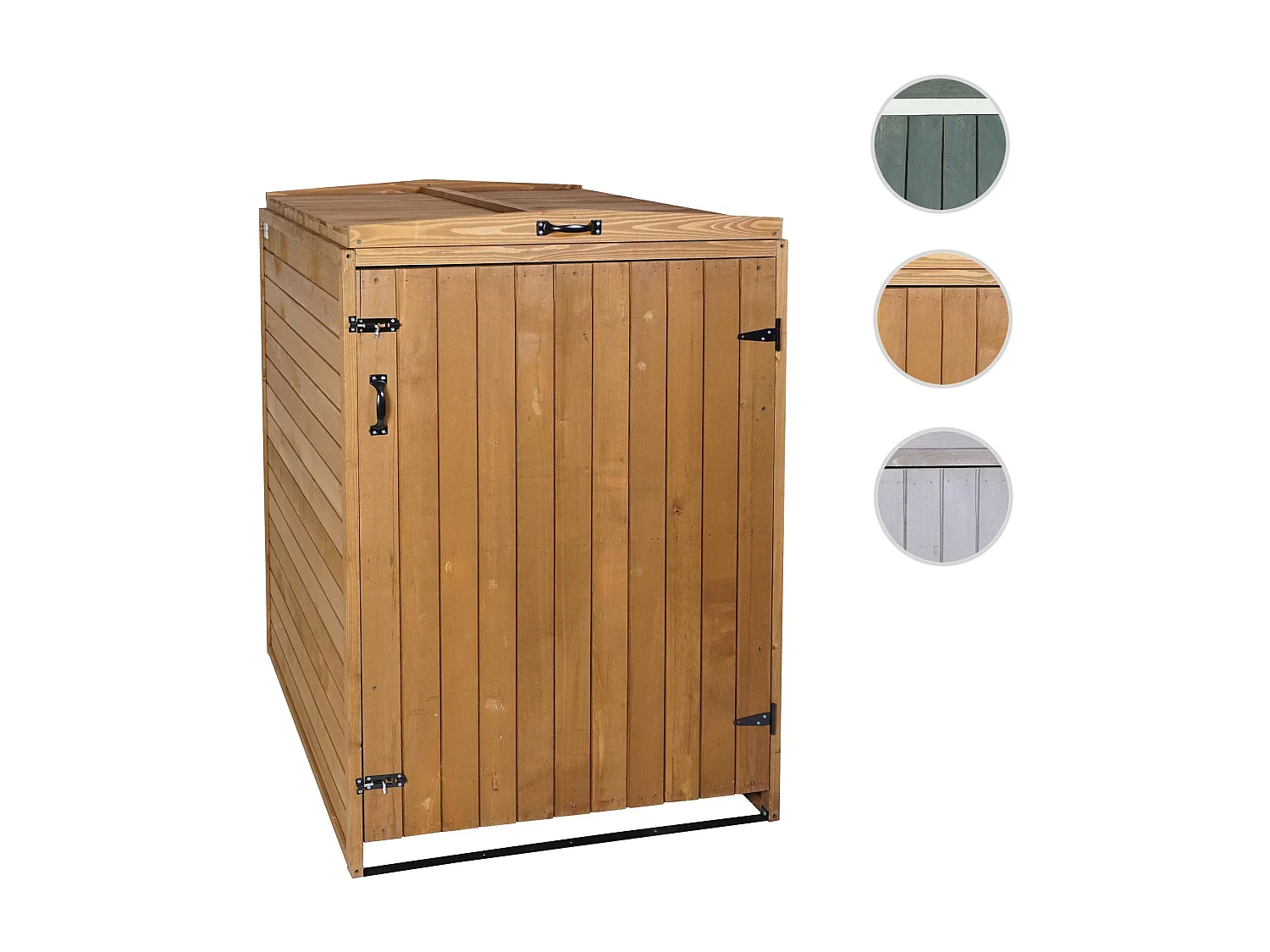 1 pojemnik/2 pojemniki na śmieci MCW-H74,  brązowy