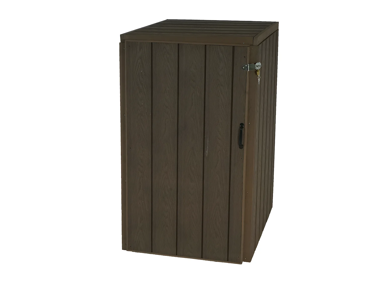 1/2 WPC vuilnisbakbekleding MCW-J28,  bruin