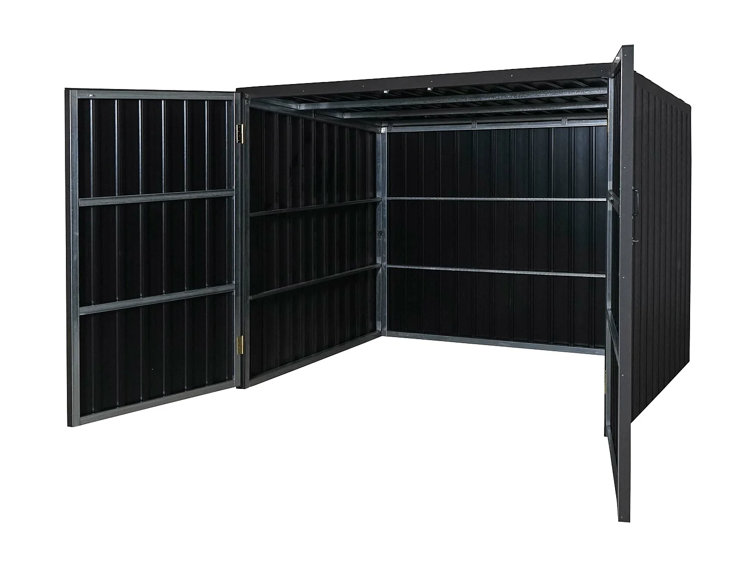 Mülltonnenverkleidung MCW-J29, Anthrazit