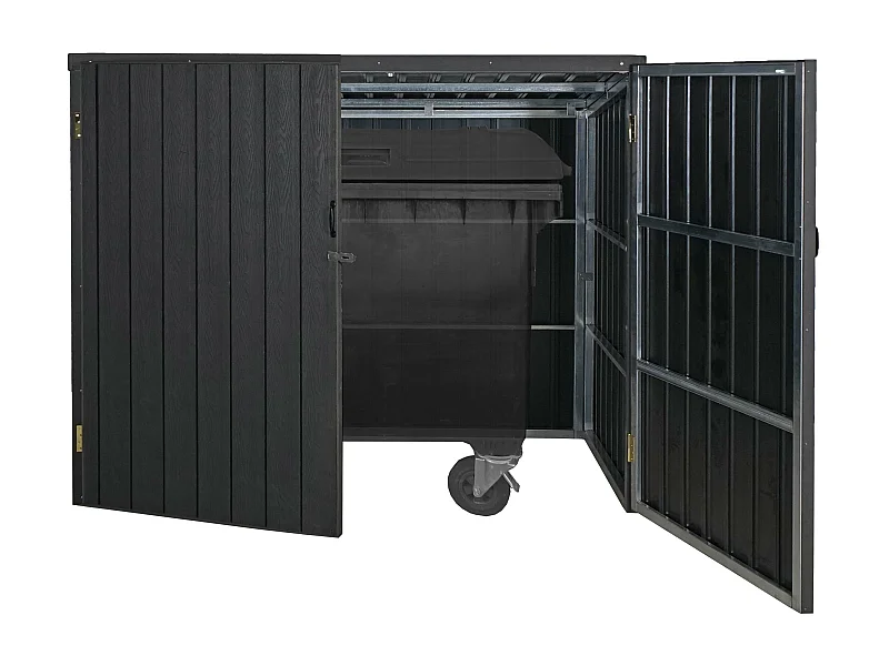 Mülltonnenverkleidung MCW-J29, Anthrazit