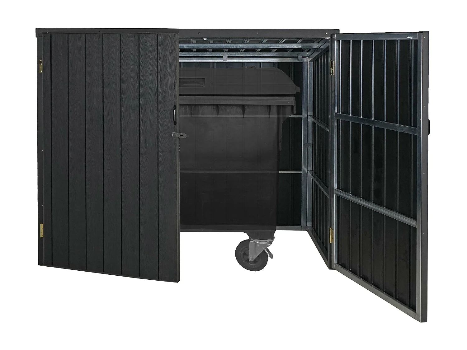 Mülltonnenverkleidung MCW-J29, Anthrazit