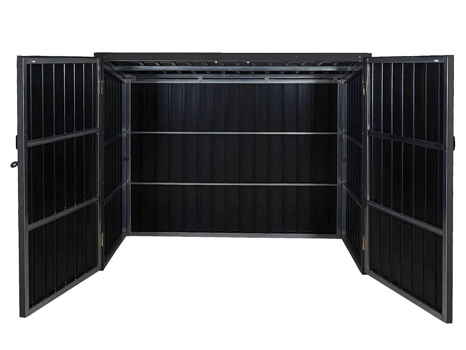 Mülltonnenverkleidung MCW-J29, Anthrazit