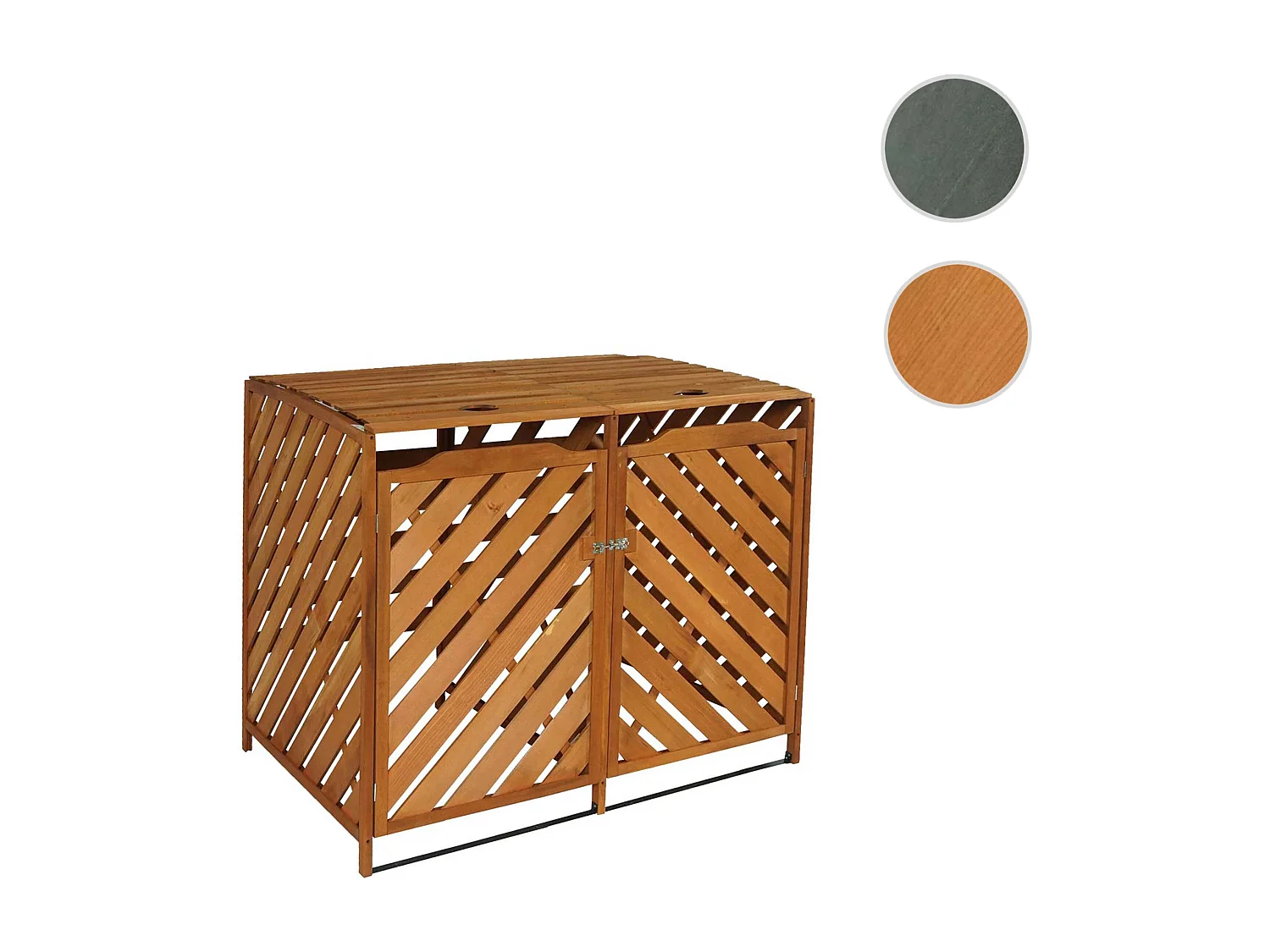 2/4 bak deksel MCW-J44,  bruin