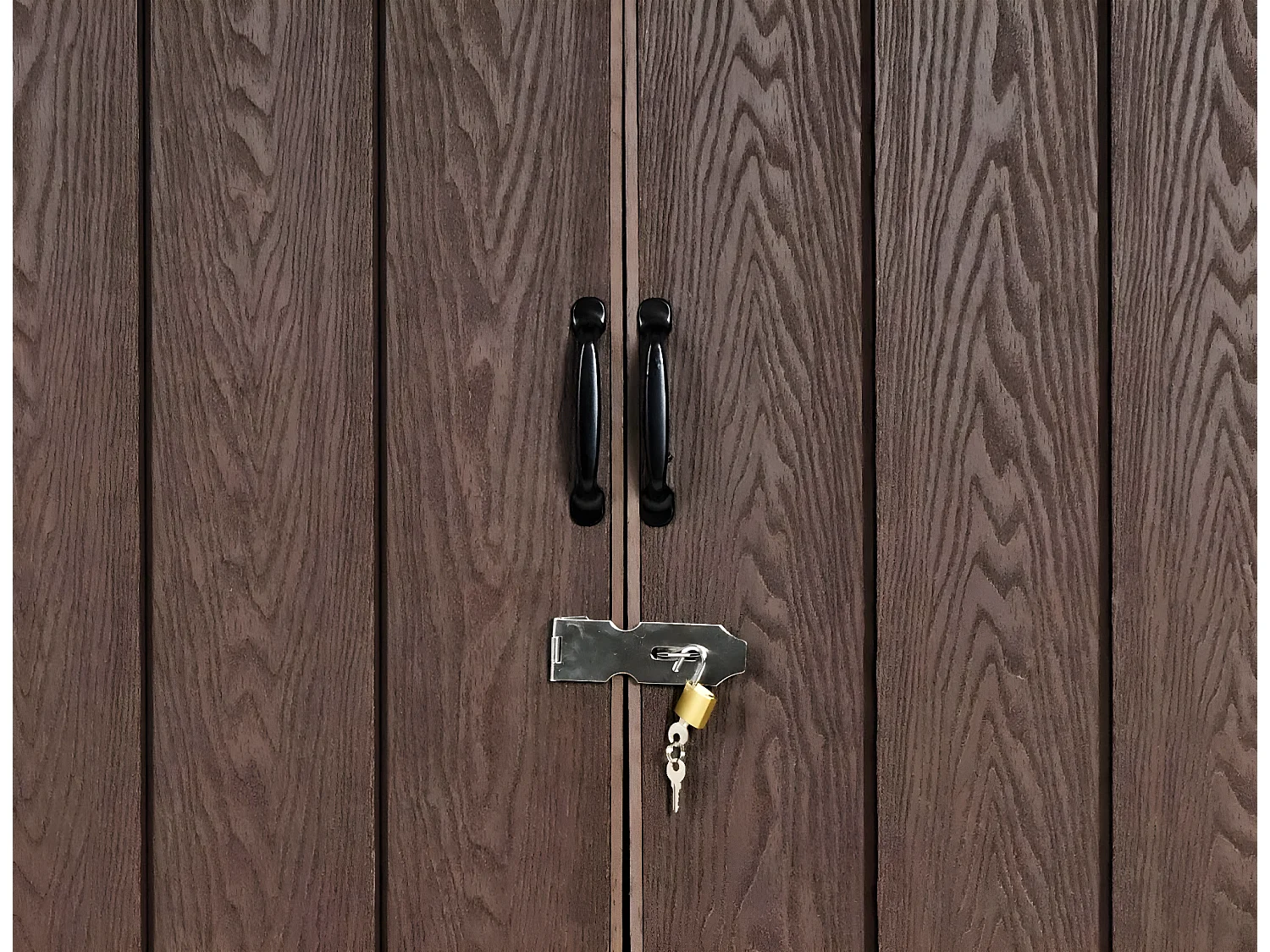 Mülltonnenverkleidung MCW-J29, Braun