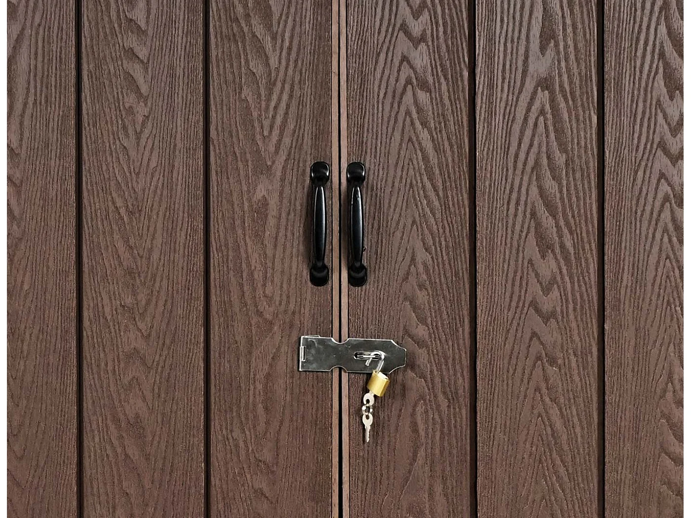 Mülltonnenverkleidung MCW-J29, Braun