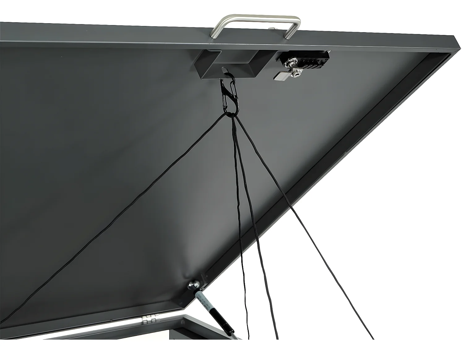 2-bins voering MCW-J82,  beukenhout look lichtbruin