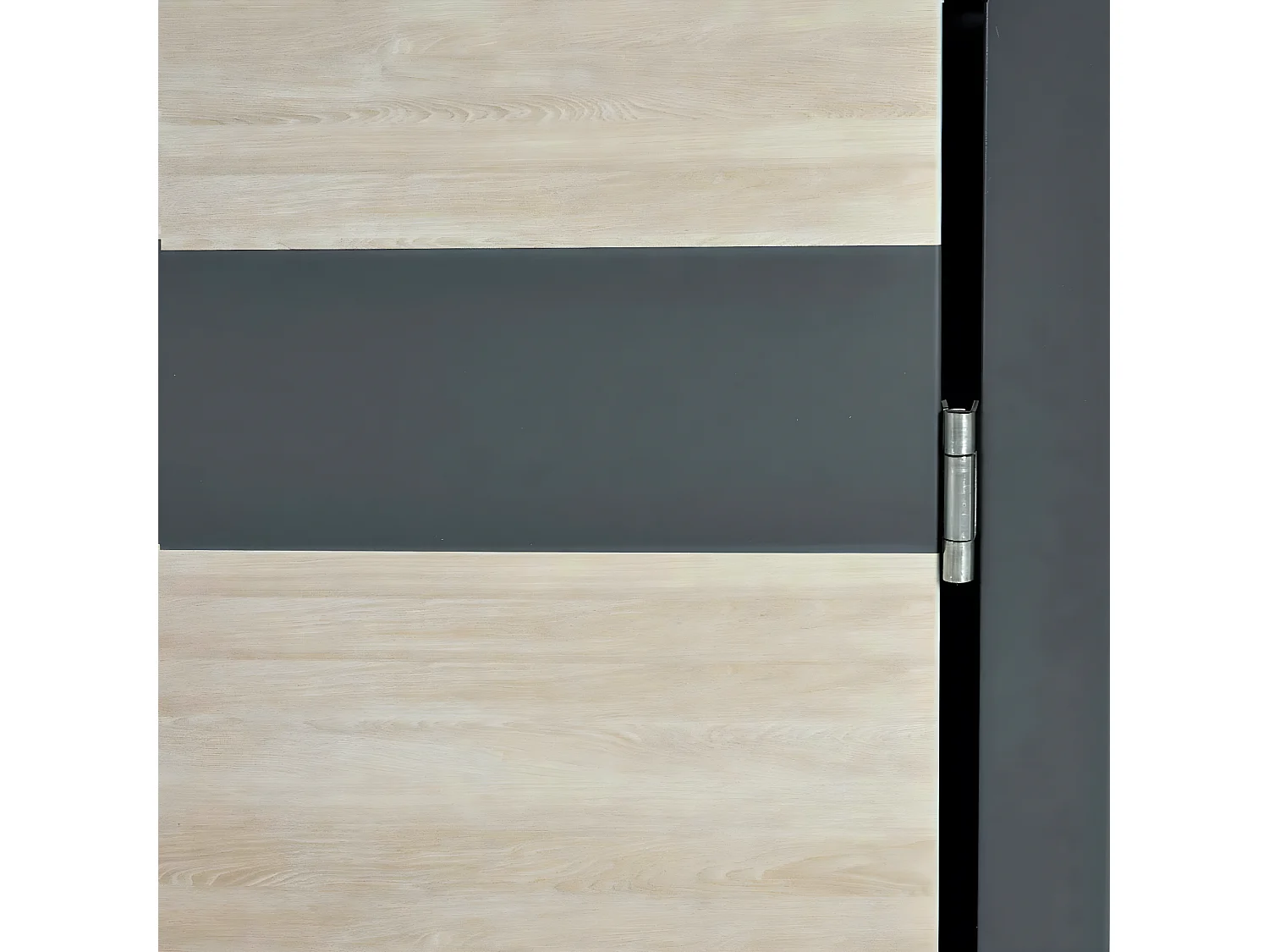 2er Mülltonnenverkleidung MCW-J82, Buche-Holzoptik hellbraun