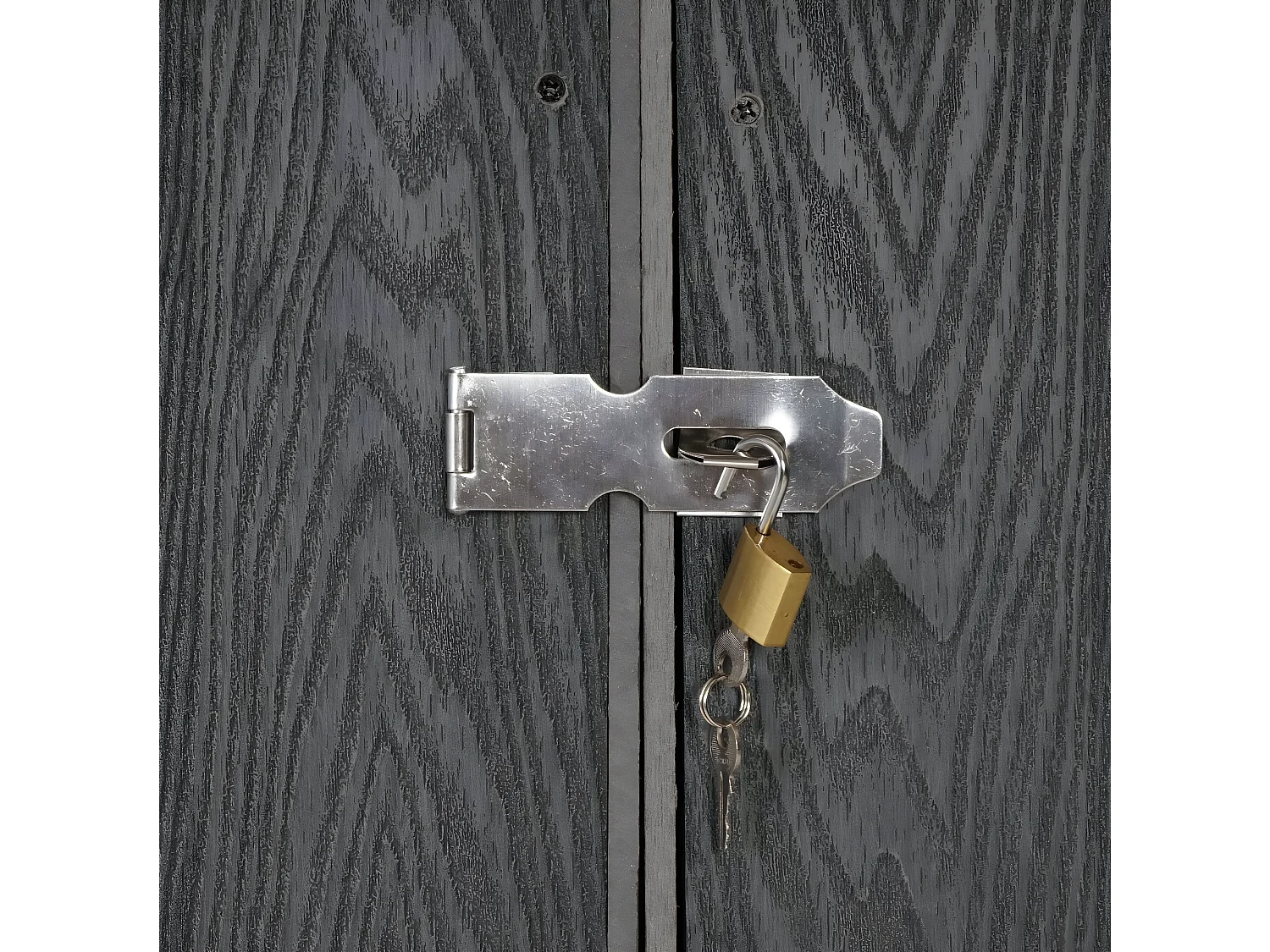 1er WPC-Mülltonnenverkleidung MCW-J28, Grau