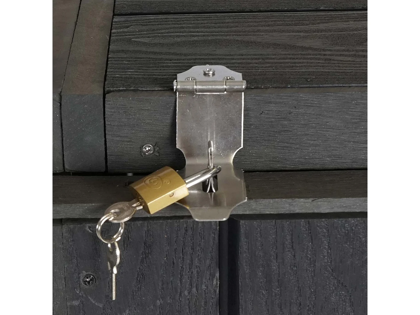 Udvidelse til affaldsbeholderhus MCW-J28,  antracit