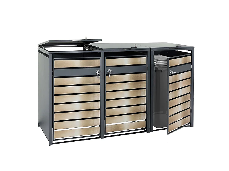 3-bin voering MCW-J81,  goud