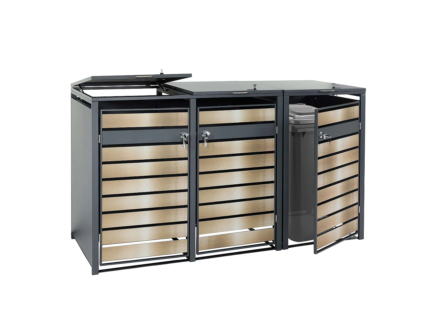 3-bin voering MCW-J81,  goud