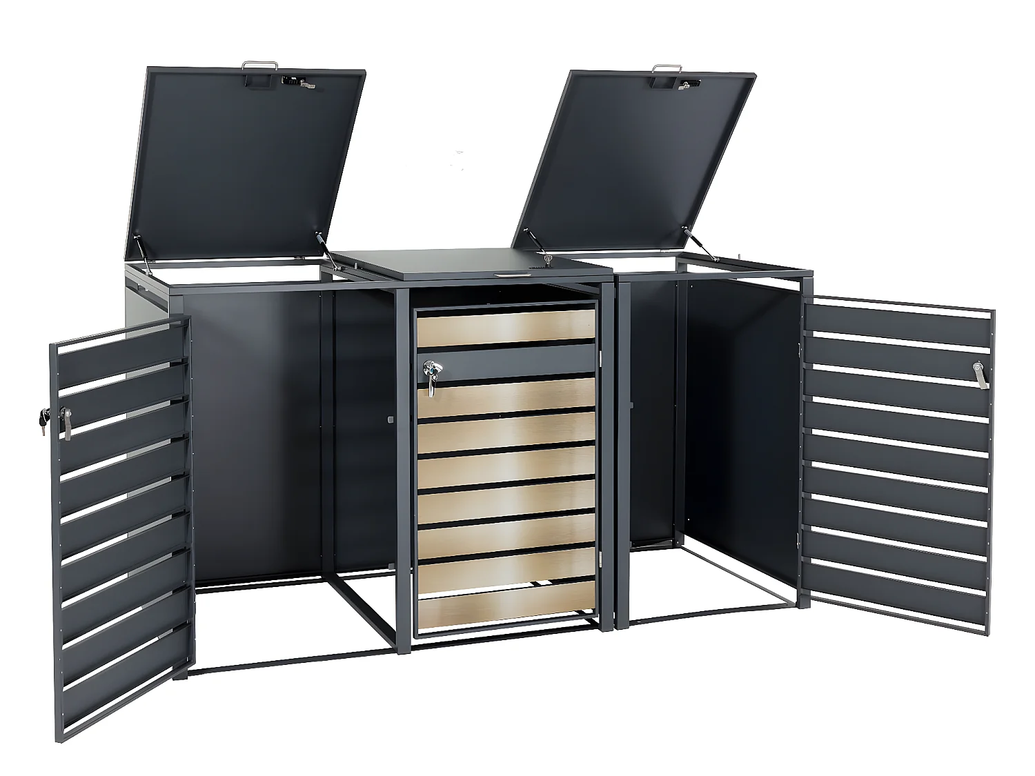 3-bin voering MCW-J81,  goud