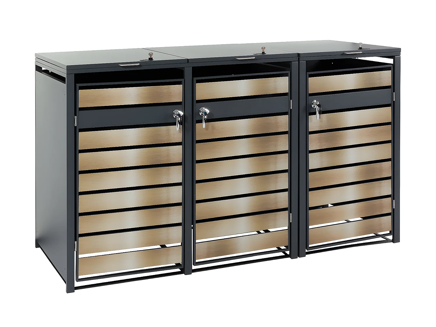 3-bin voering MCW-J81,  goud