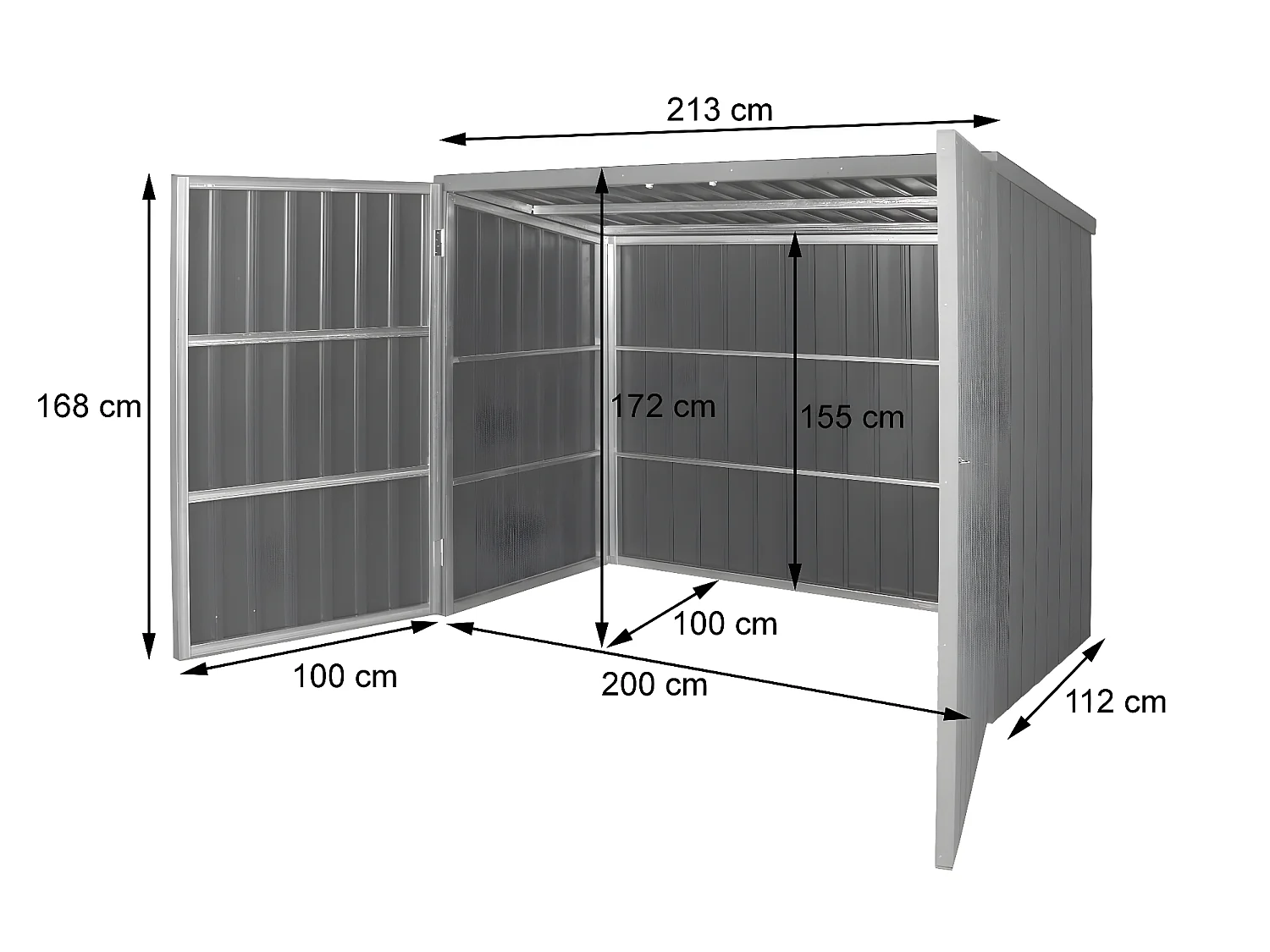 Pokrywa pojemnika na odpady MCW-J29,  brązowy