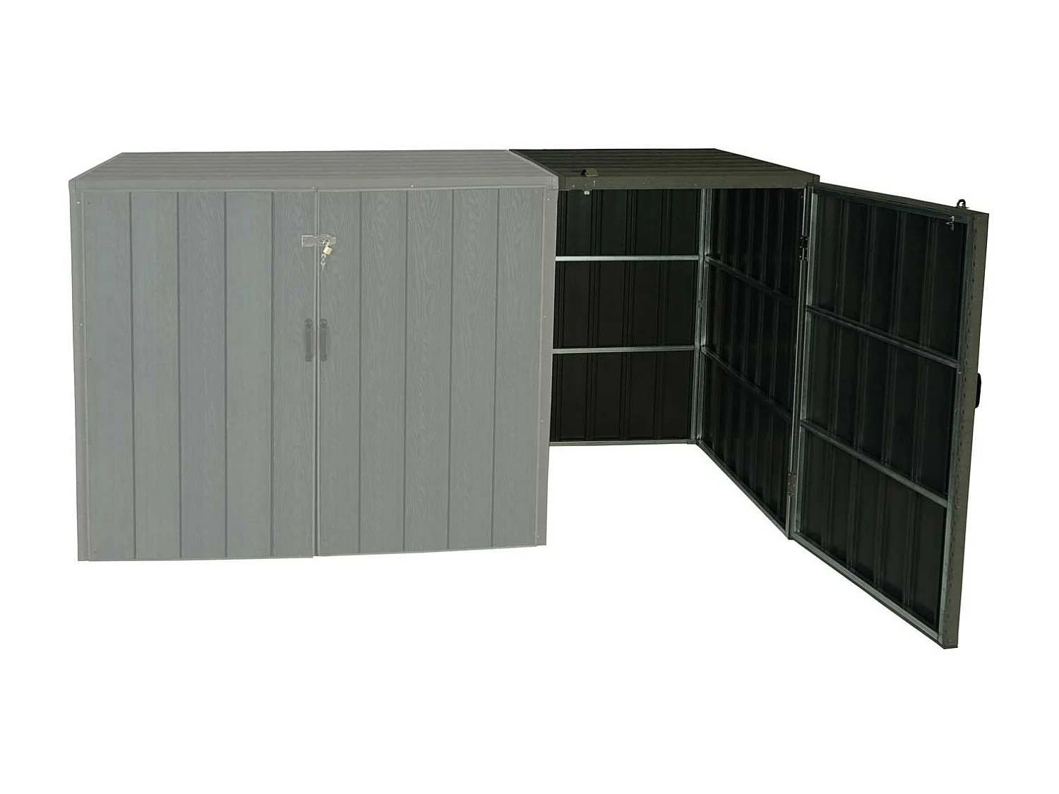 Przedłużenie pojemnika na odpady MCW-J28,  szary