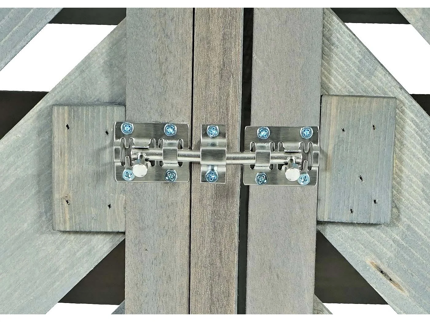 2er/4er Mülltonnenverkleidung MCW-J44, Grau