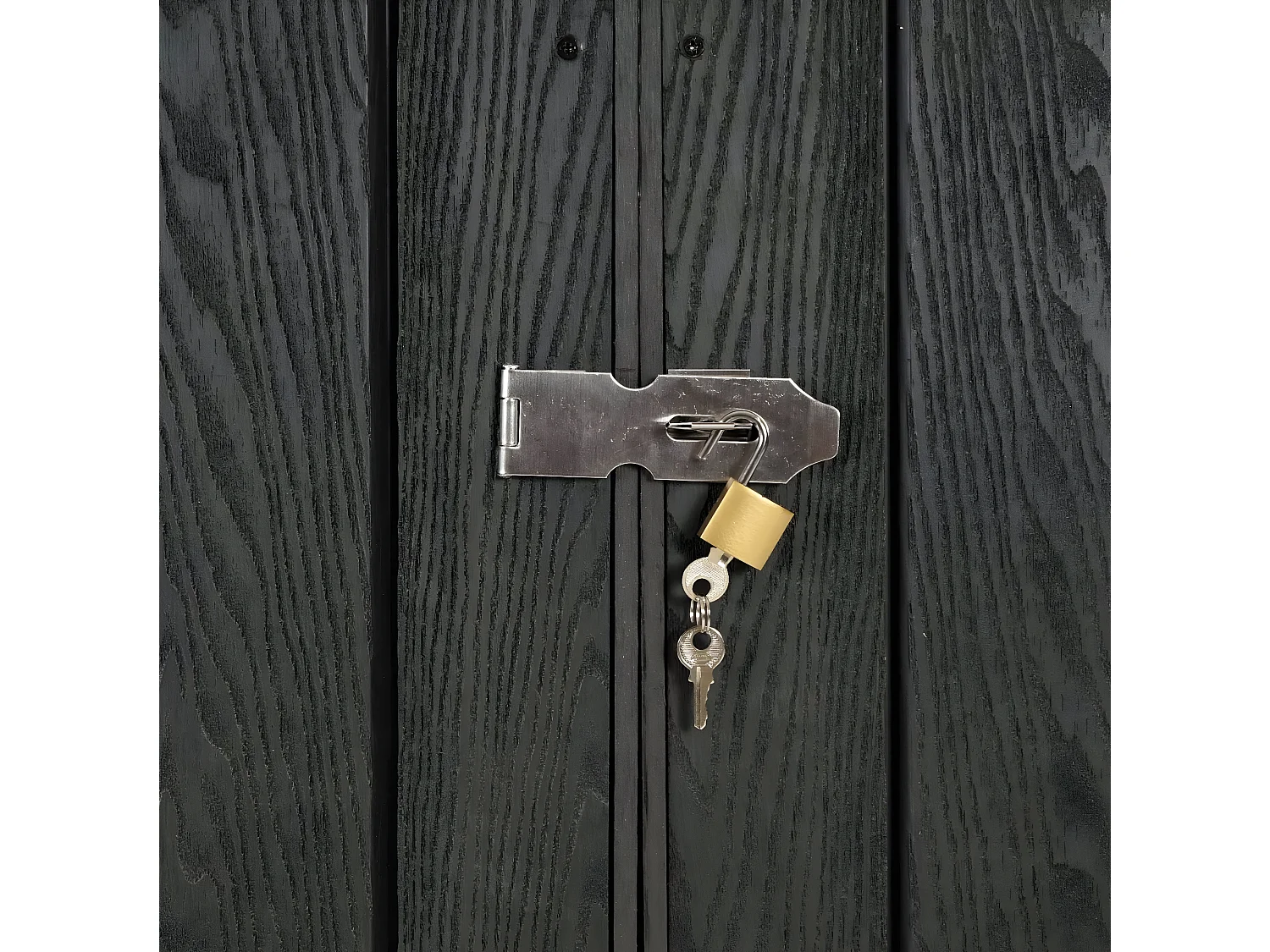 2-/4er WPC-Mülltonnenverkleidung MCW-J28, Anthrazit