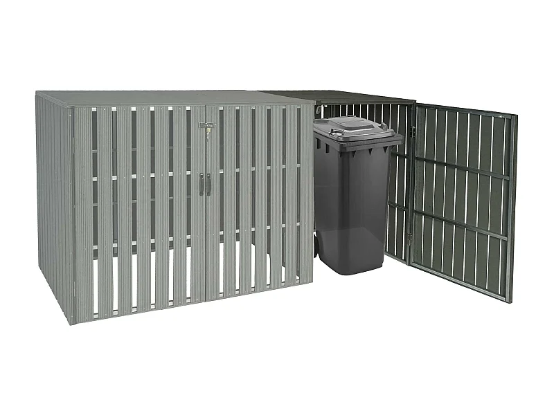 Uitbreiding afvalbak MCW-J28,  grijs