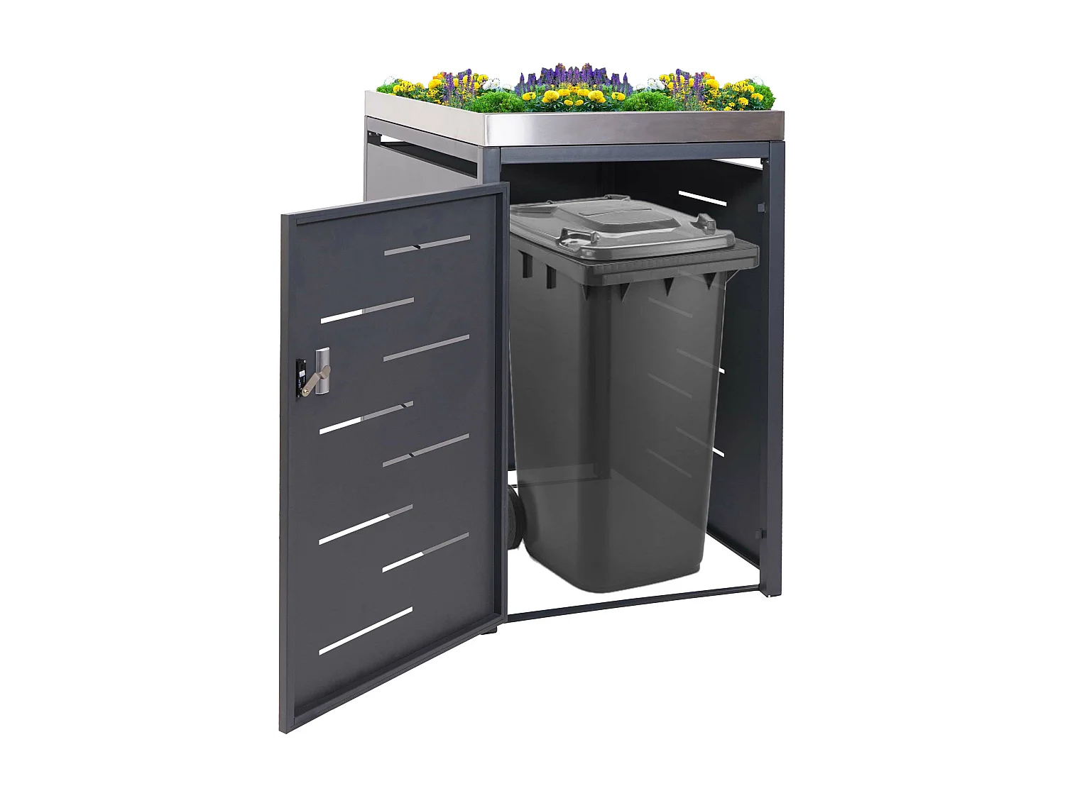 1er-Mülltonnenverkleidung MCW-H40