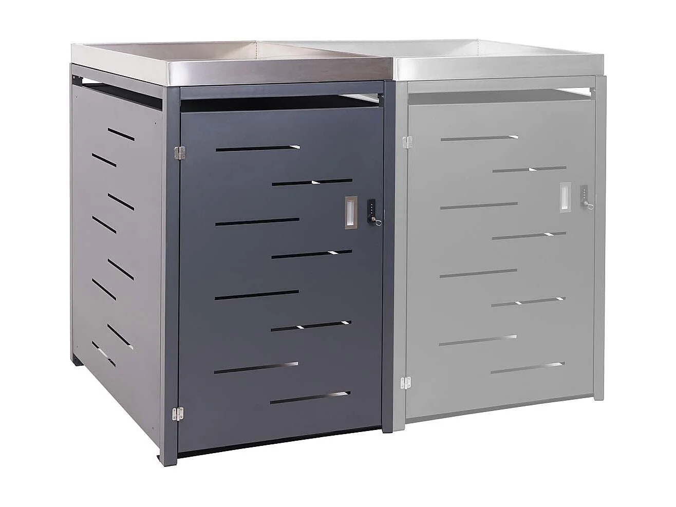 1er-Mülltonnenverkleidung MCW-H40