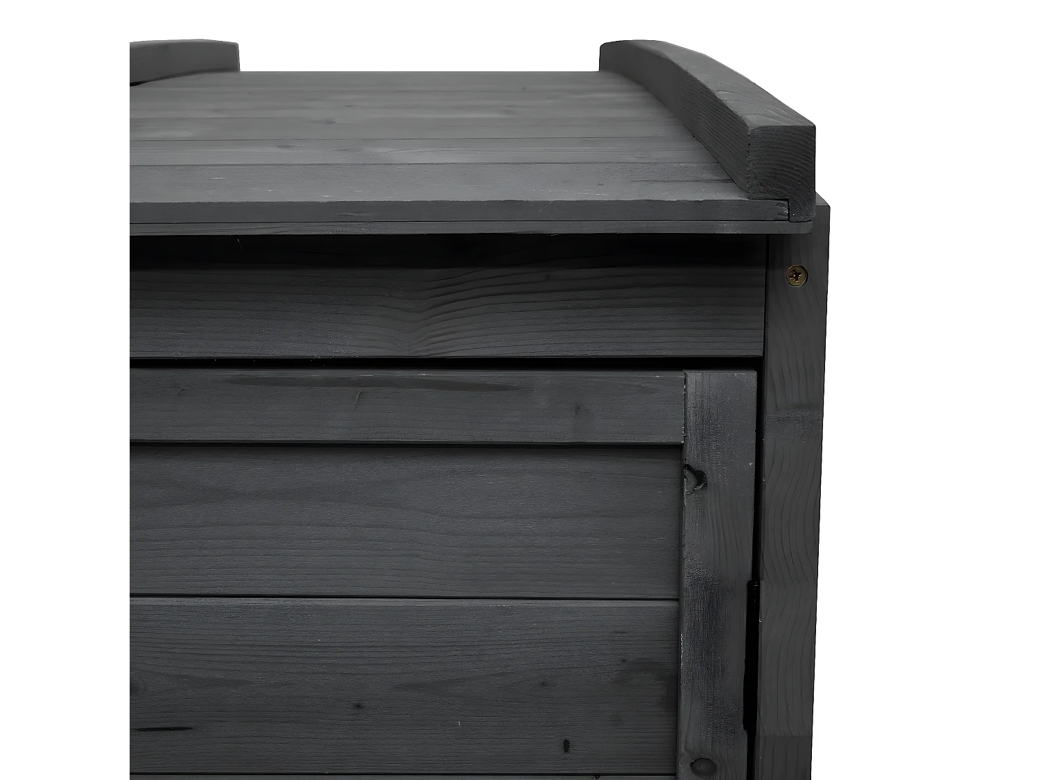 2er-/4er-Mülltonnenverkleidung MCW-H75, Anthrazit