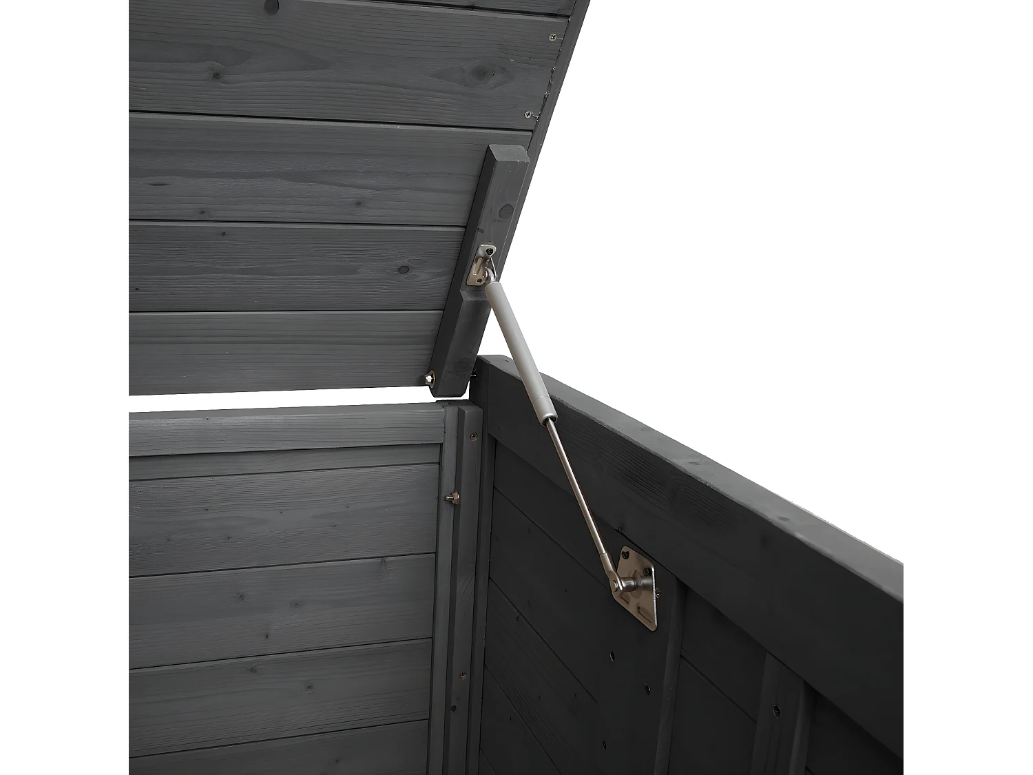 2er-/4er-Mülltonnenverkleidung MCW-H75, Anthrazit