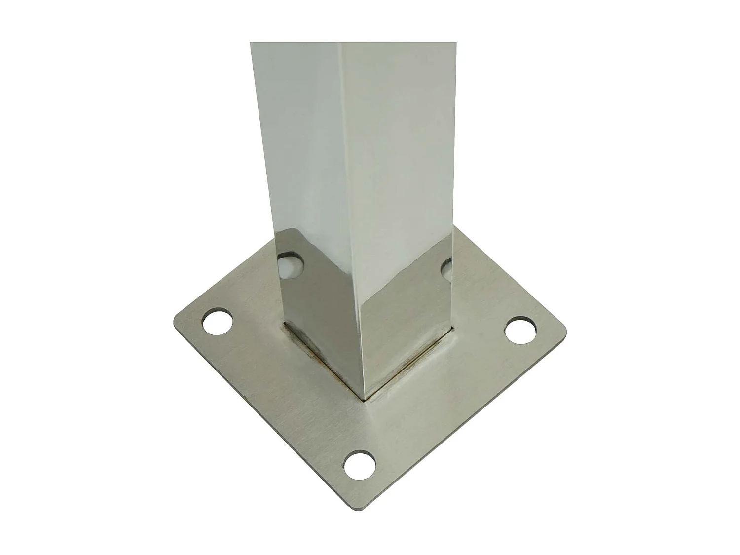 Mülltonnen-Zaun MCW-J55 Metall, Edelstahl