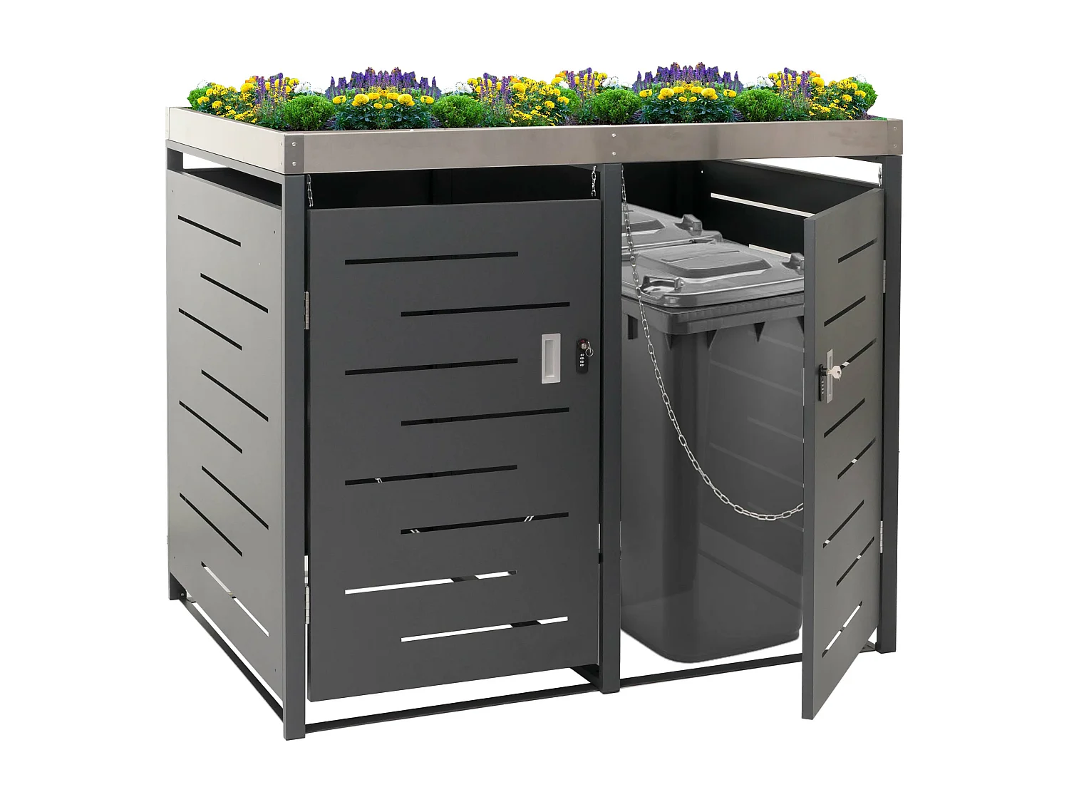 2-zits/4-zits vuilnisbakbekleding MCW-H40