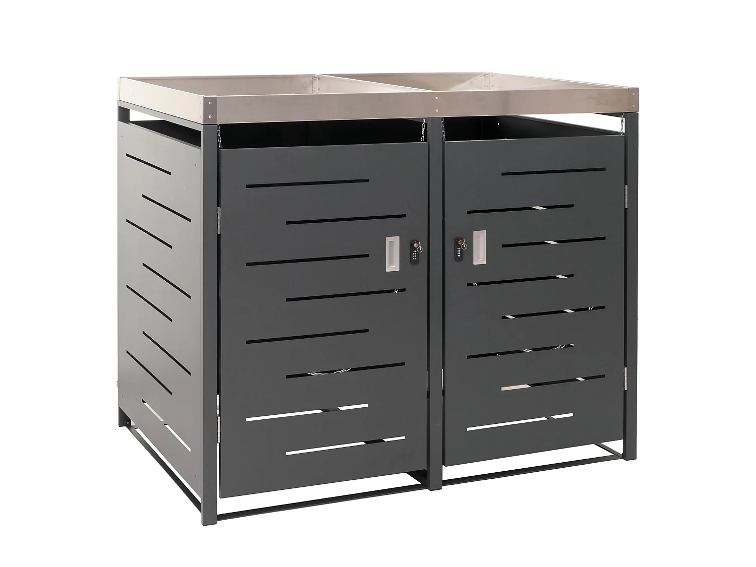 2-miejscowy/4-miejscowy kosz na śmieci MCW-H40