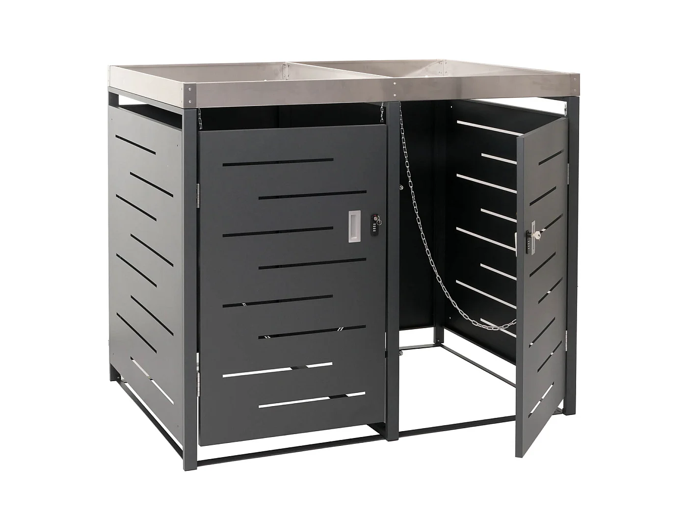 2-miejscowy/4-miejscowy kosz na śmieci MCW-H40