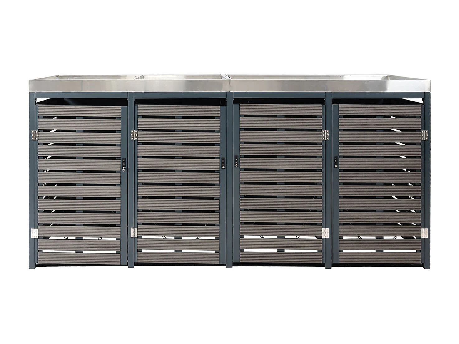 4-pojemnikowa wkładka MCW-K14,  antracyt