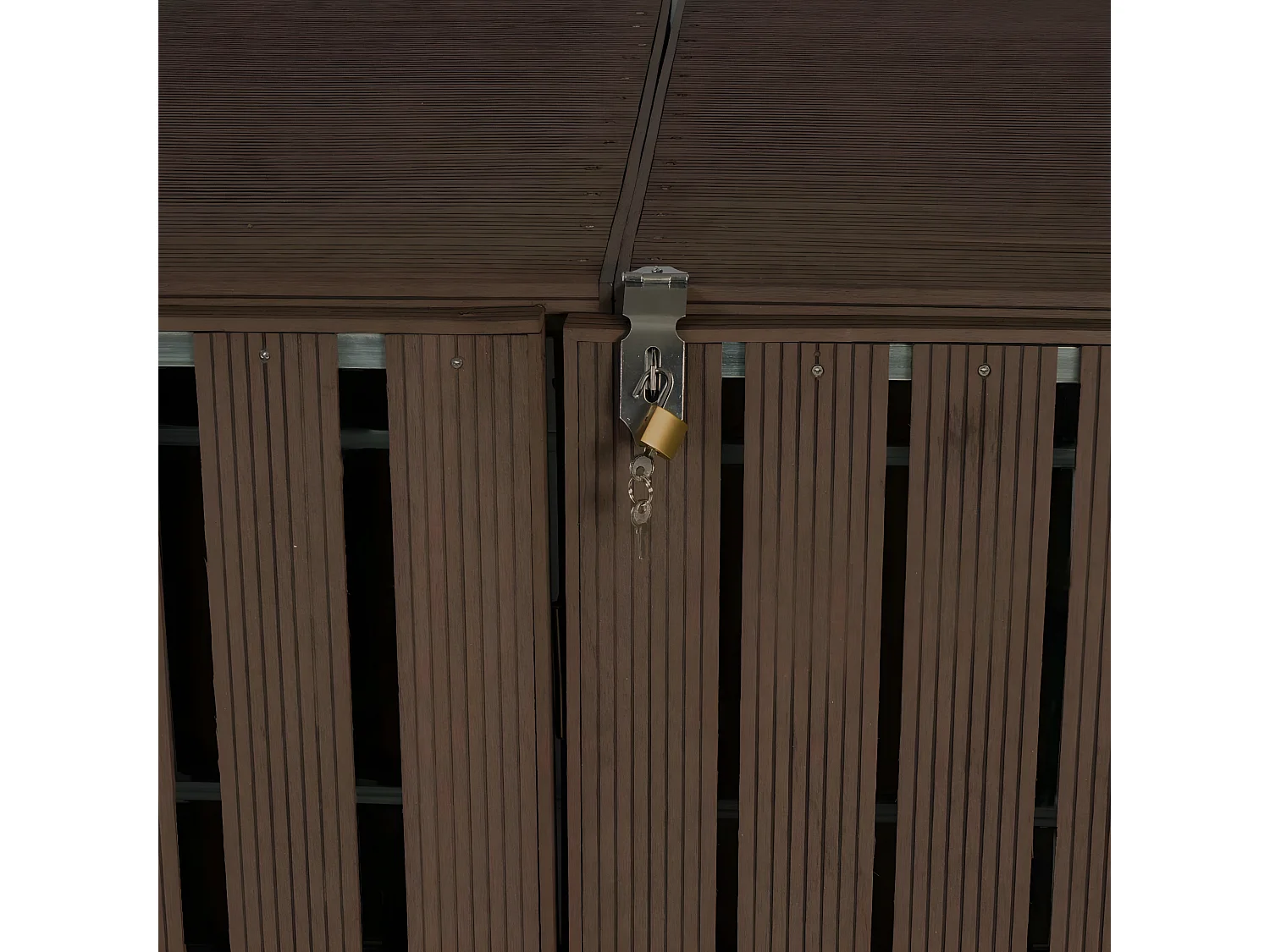 Uitbreiding afvalbak MCW-J28,  bruin