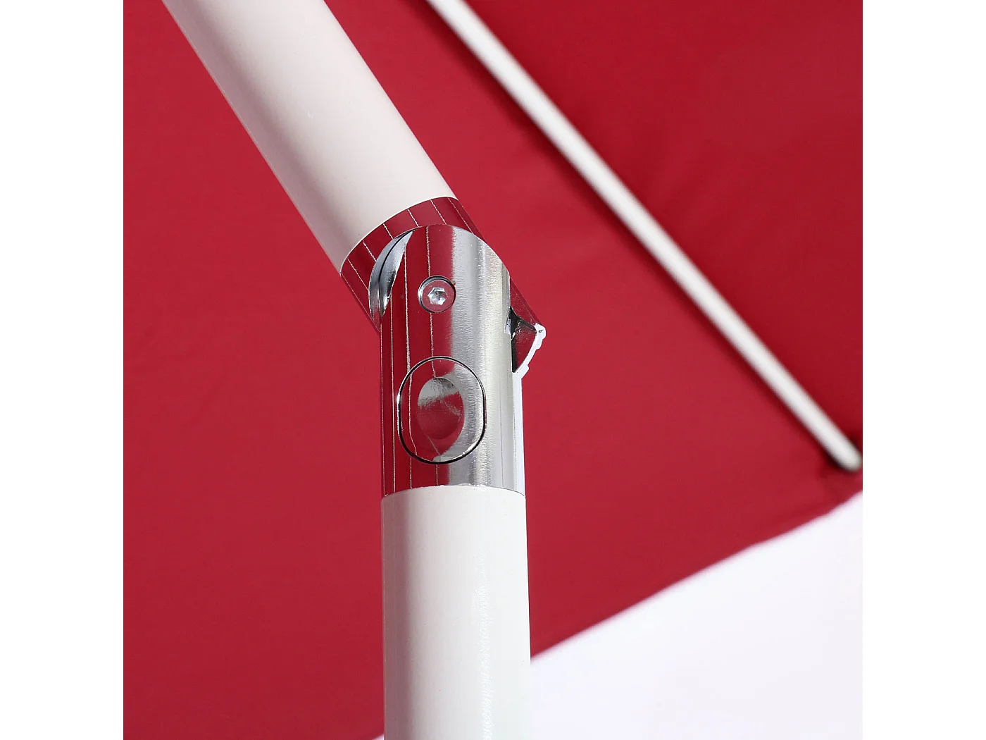 Parasol Asti I kantelbaar,  rood