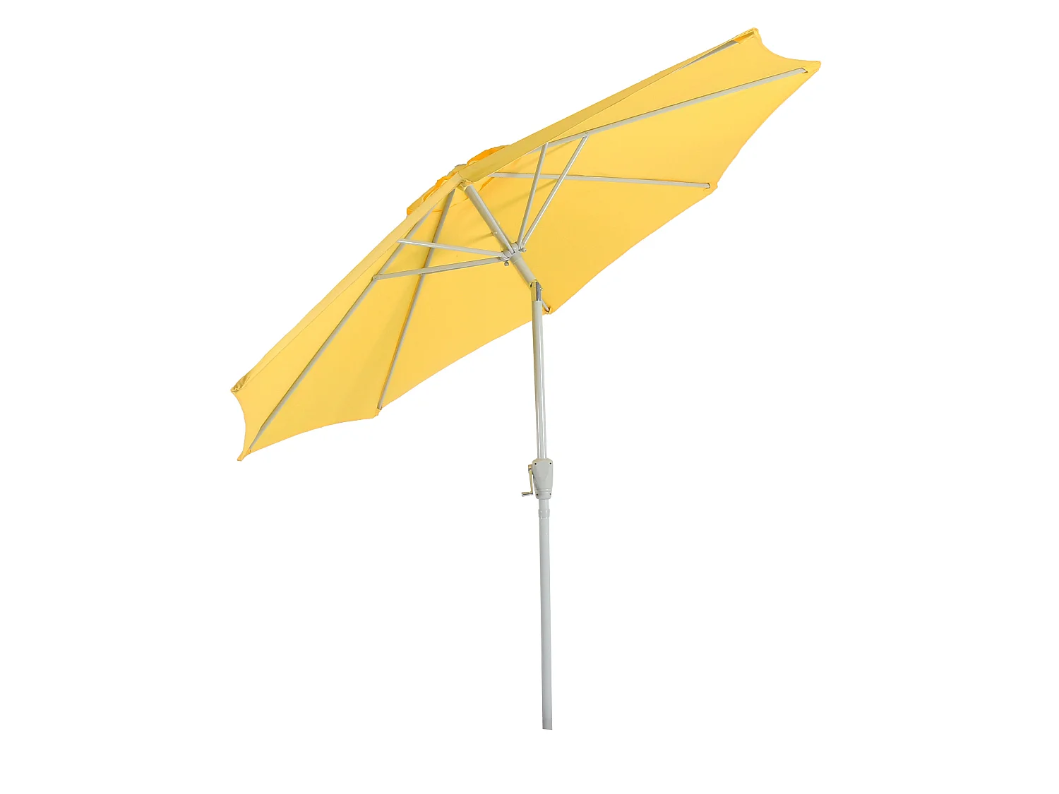 Parasol Asti I kantelbaar,  geel