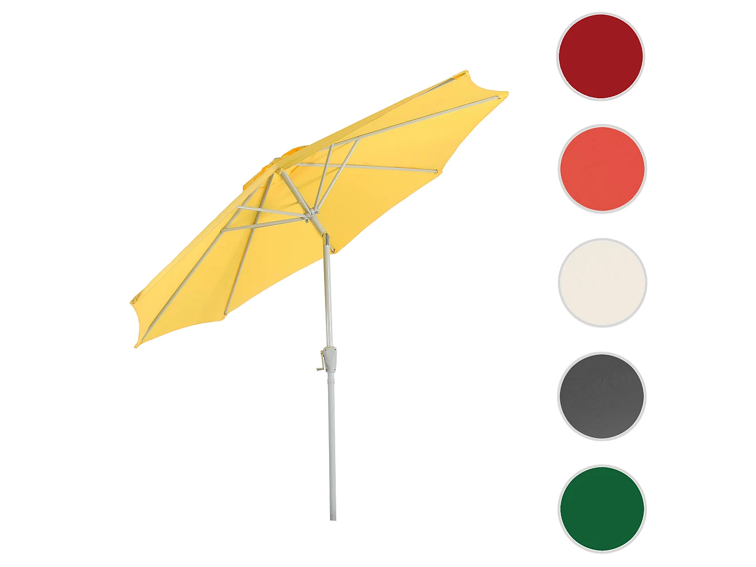 Parasol Asti I uchylny,  żółty
