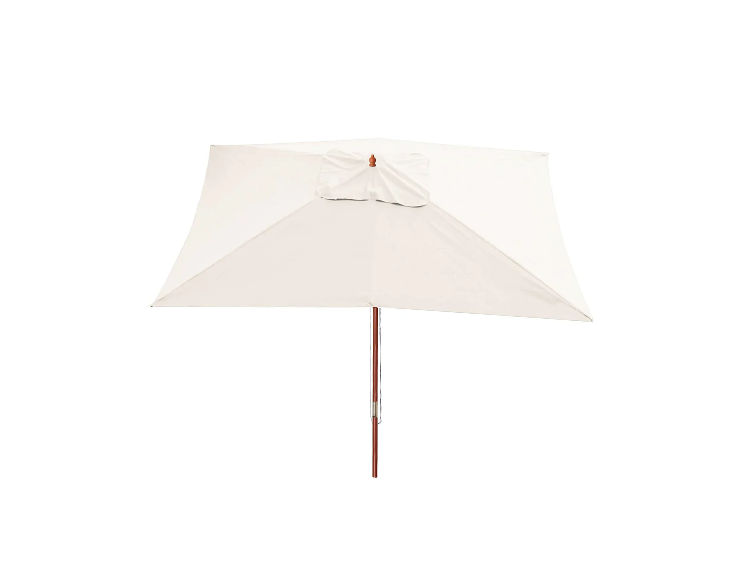 Ombrellone giardino spiaggia N83 Florida 3x4m poliestere ~ avorio