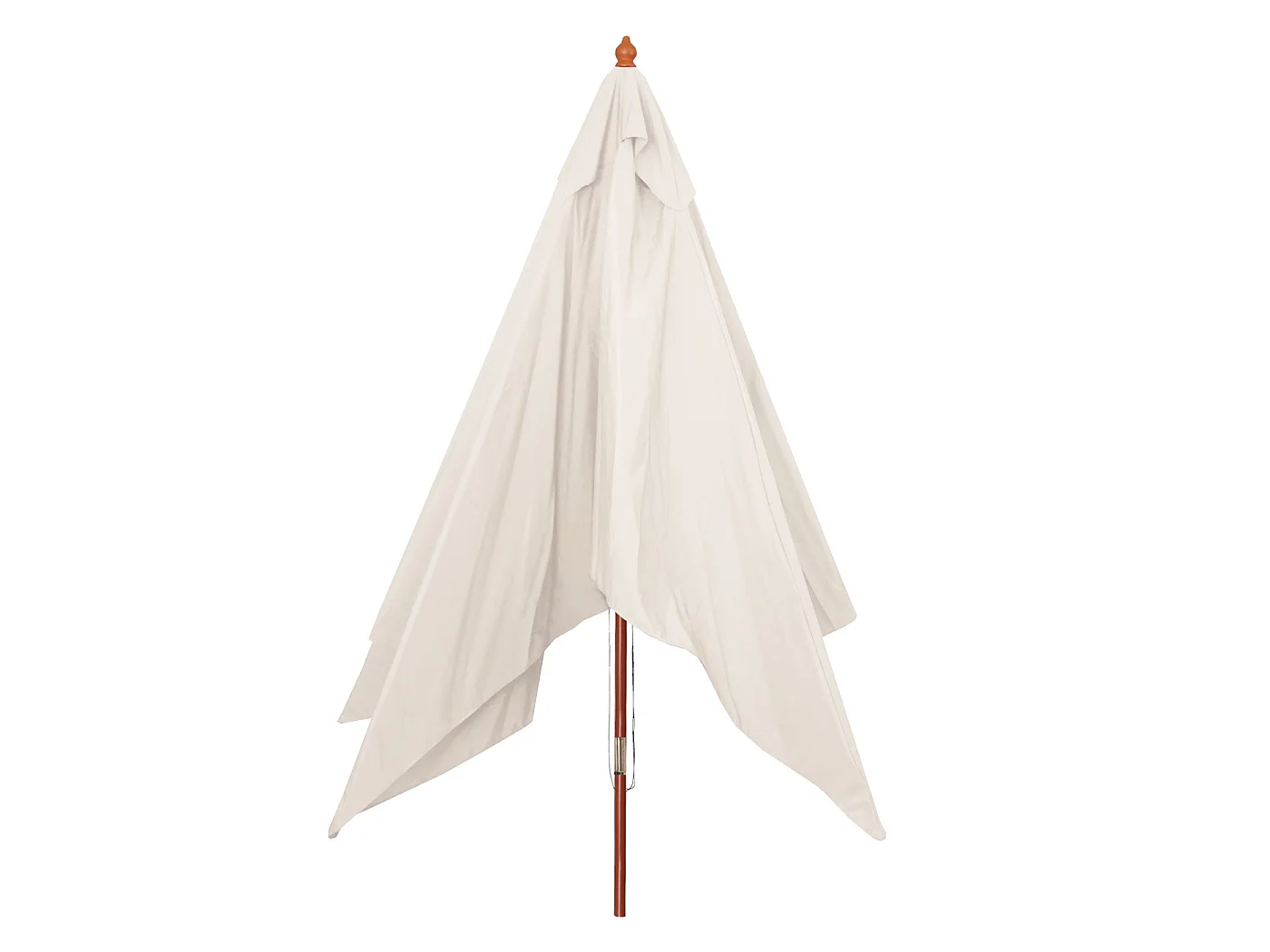 Ombrellone giardino spiaggia N83 Florida 3x4m poliestere ~ avorio