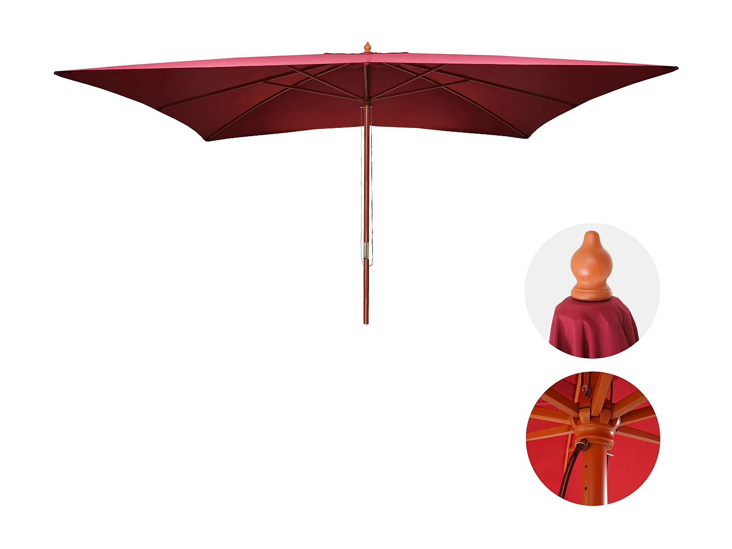 Sonnenschirm Lissabon II, Bordeaux