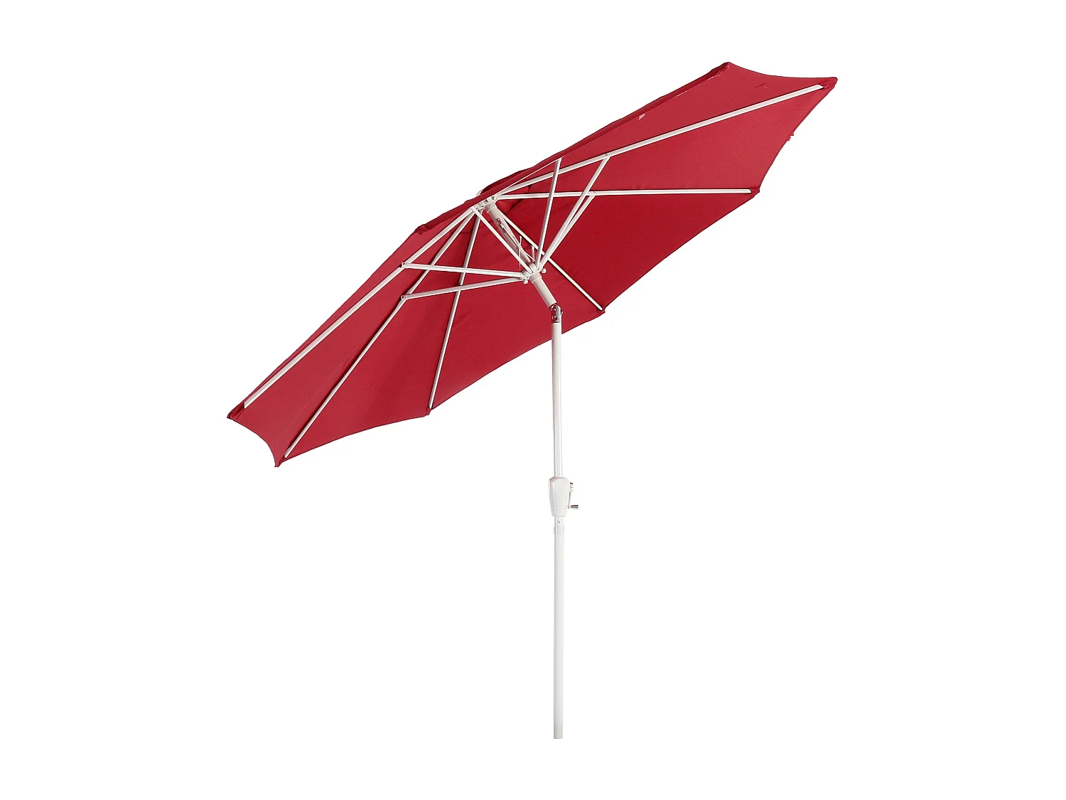 Parasol Asti II kantelbaar,  rood