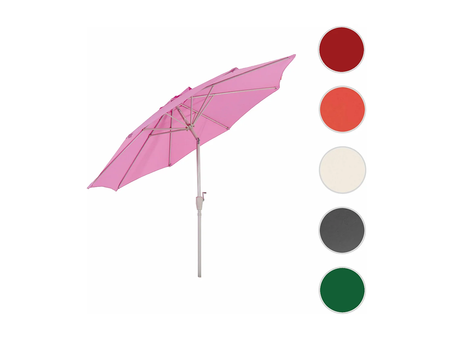 Parasol Asti II kantelbaar,  lila